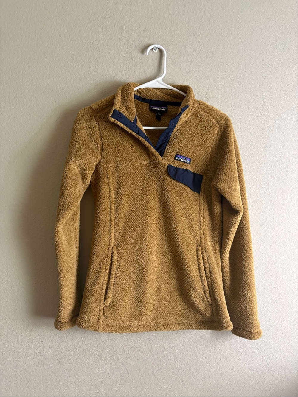 Women's Re-Tool Snap-T Pullover in Kastanos Brown Biscuit X-Dye women’s size XS